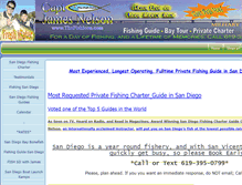Tablet Screenshot of fishingguidesandiego.com